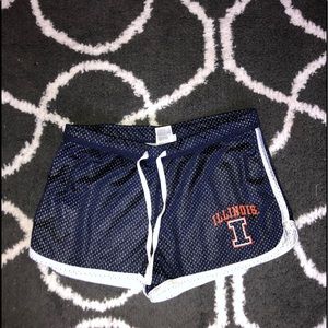 University of Illinois blue shorts